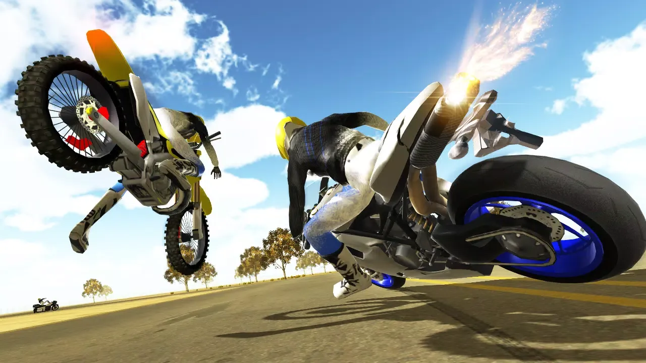 Captures d'écran de Moto Extreme 3D
