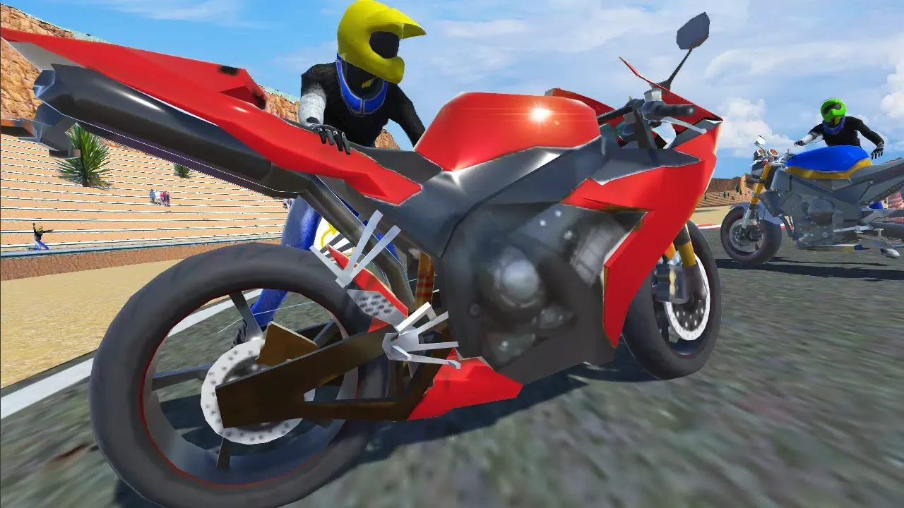 Captures d'écran de Moto Extreme 3D