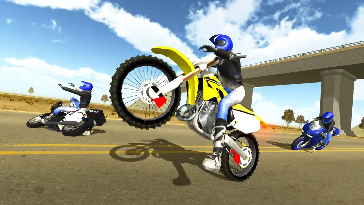Captures d'écran de Moto Extreme 3D