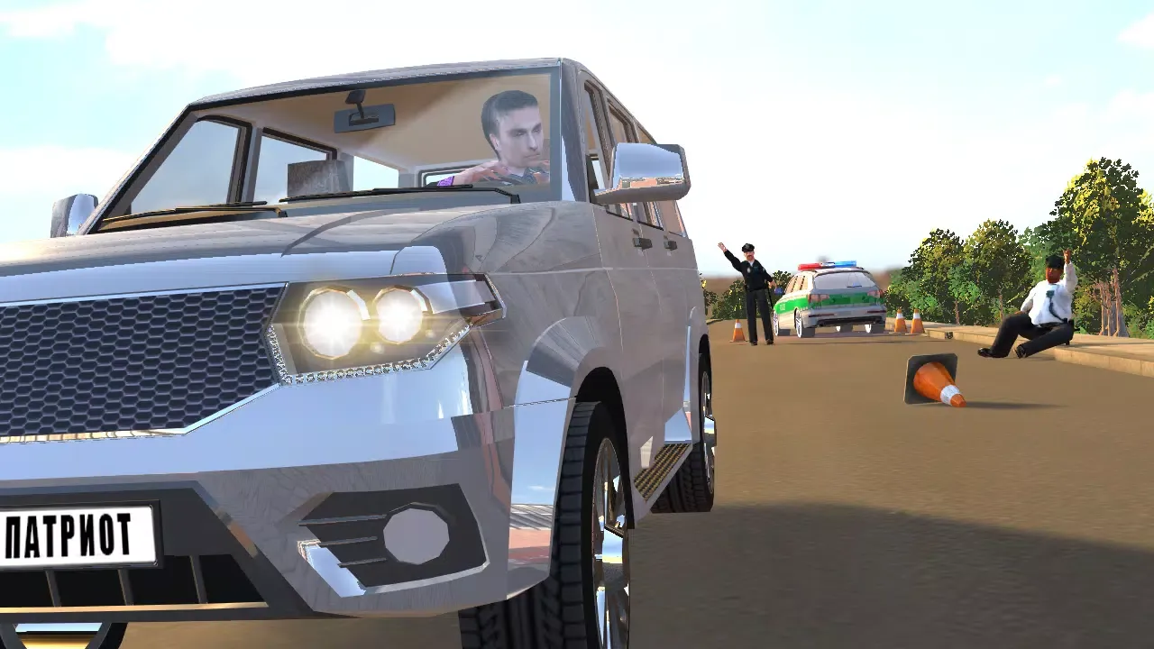 Tangkapan layar Offroad Patriot