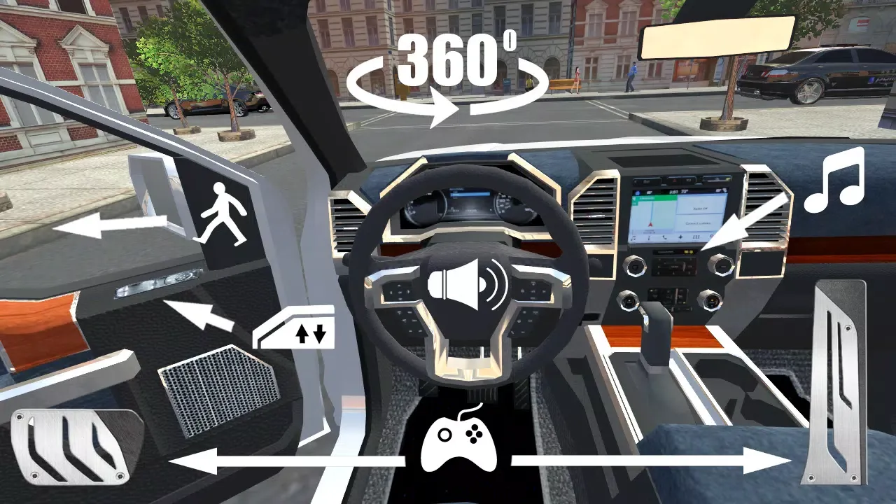 Capturas de tela do Offroad Pickup Truck Simulator