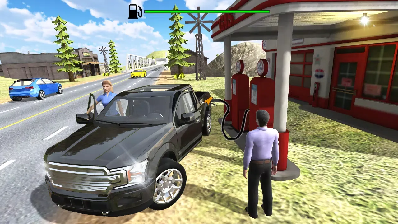 Capturas de tela do Offroad Pickup Truck Simulator