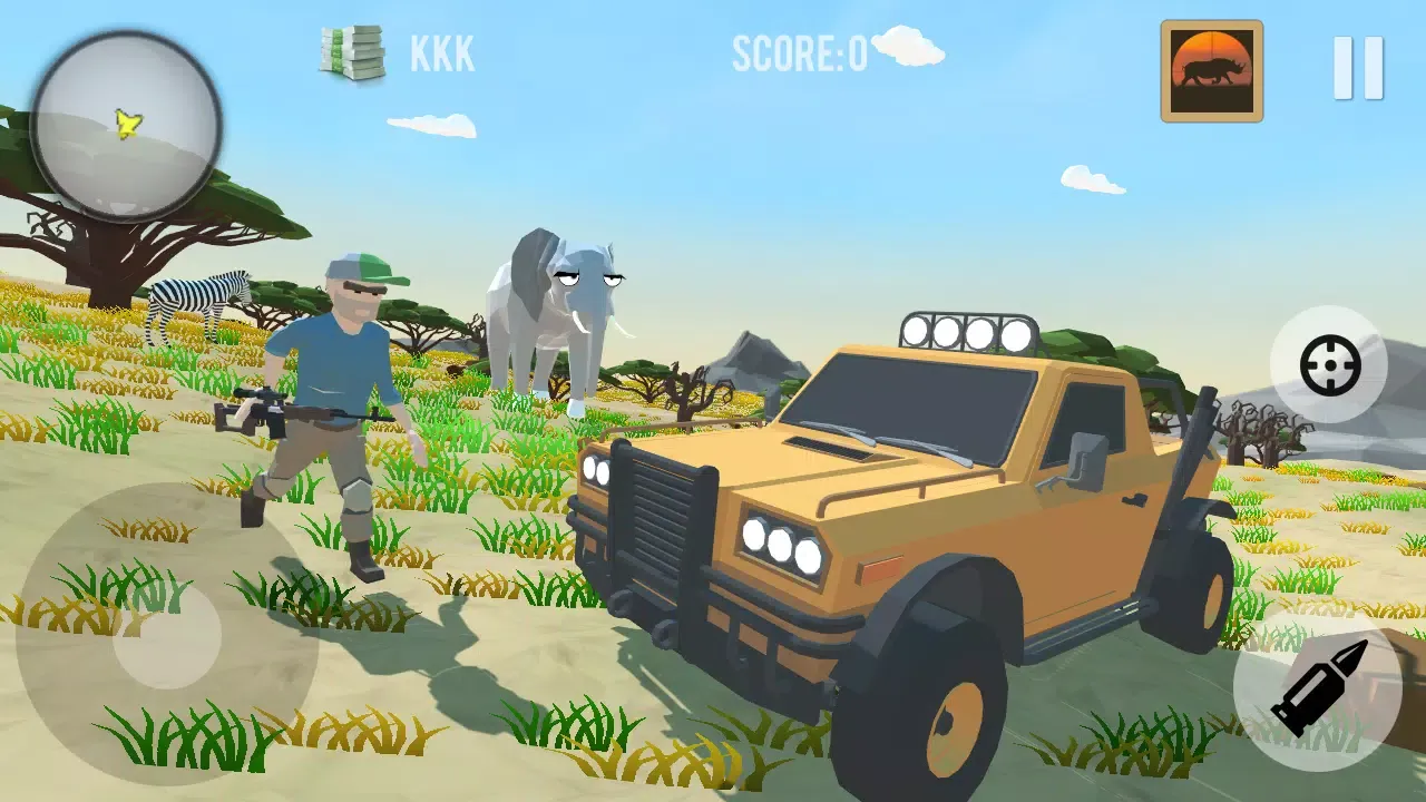 Polygon Hunting: Safari Screenshots