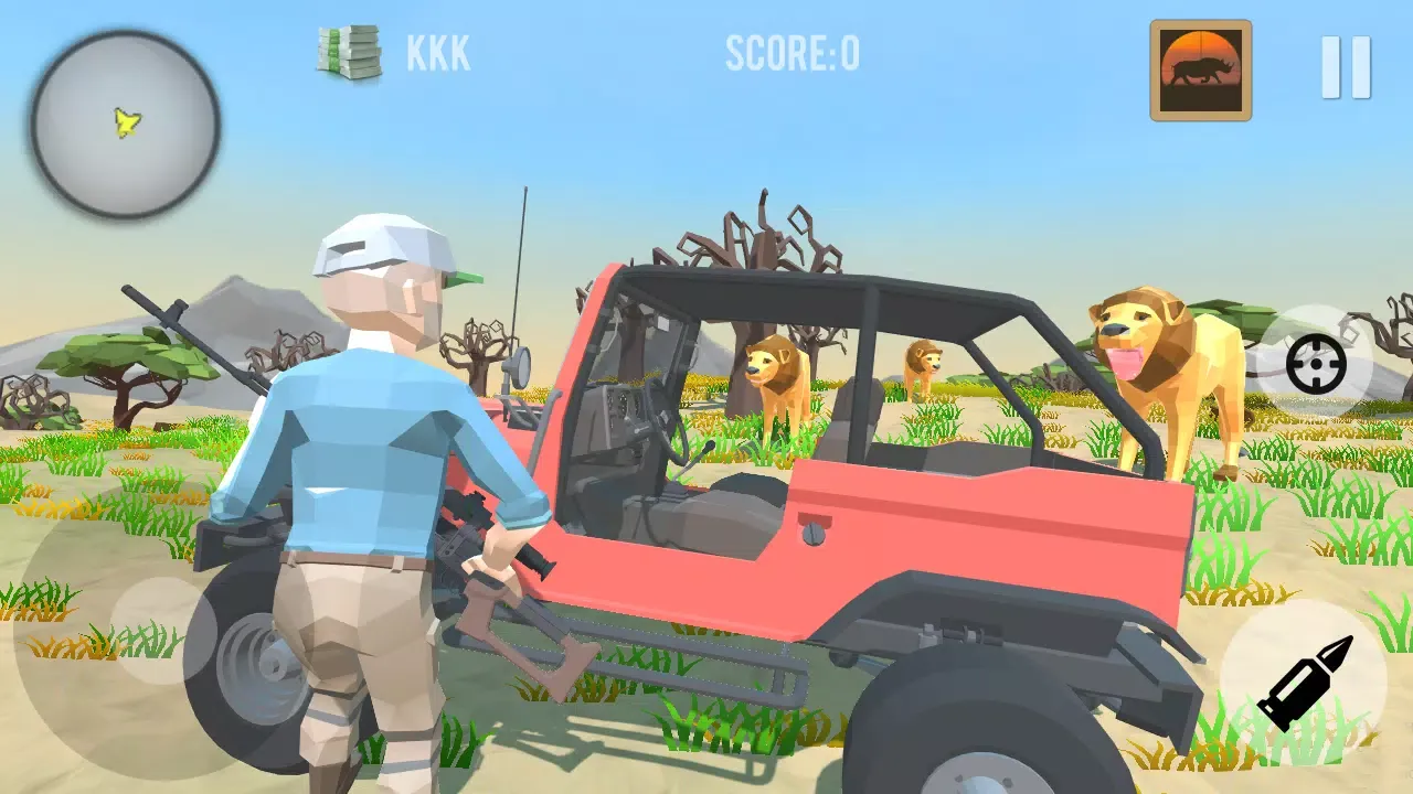 Polygon Hunting: Safari Screenshots