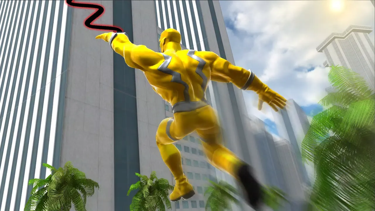 Rope Hero Big Town应用截图