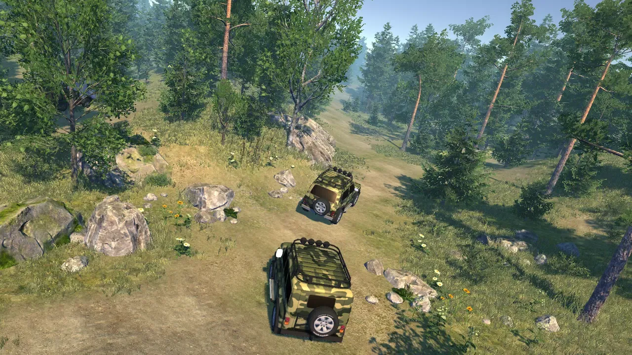 Russian Cars: Offroad 4x4应用截图