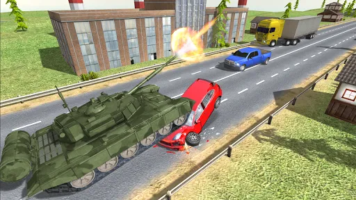 Screenshot di Tank Traffic Racer