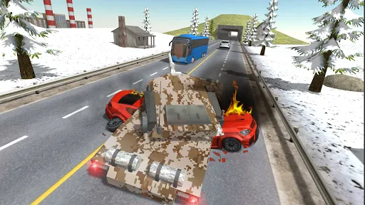 Screenshot di Tank Traffic Racer