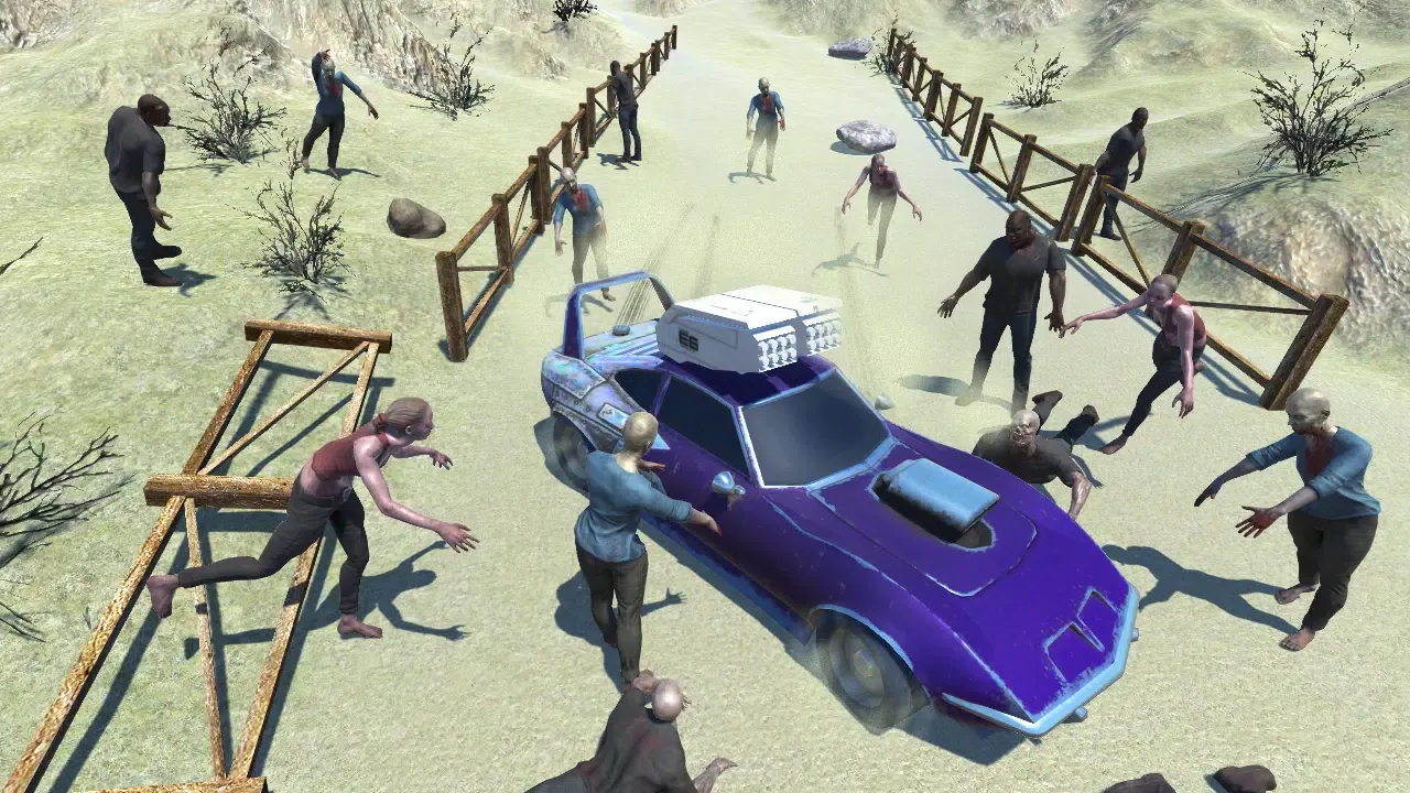 Zombie Crush Hill Road Drive Screenshots