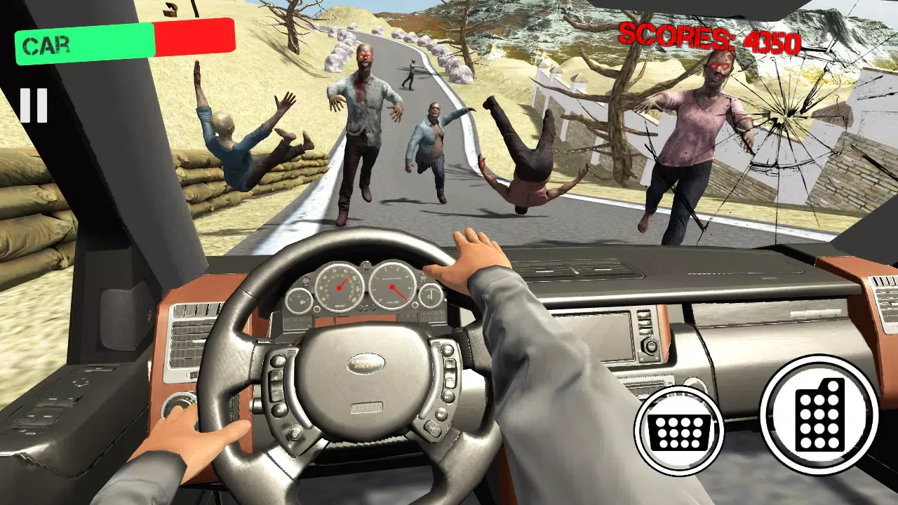 Zombie Crush Hill Road Drive Screenshots
