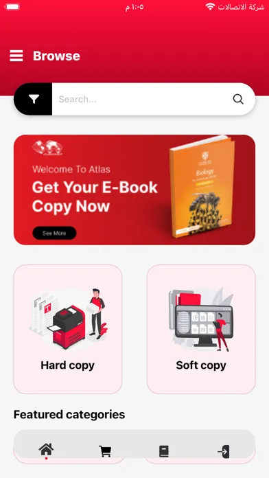 Ảnh chụp màn hình của Atlas Bookshop