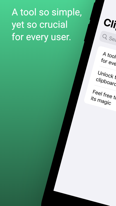 iCliper - Clipboard Manager Screenshots