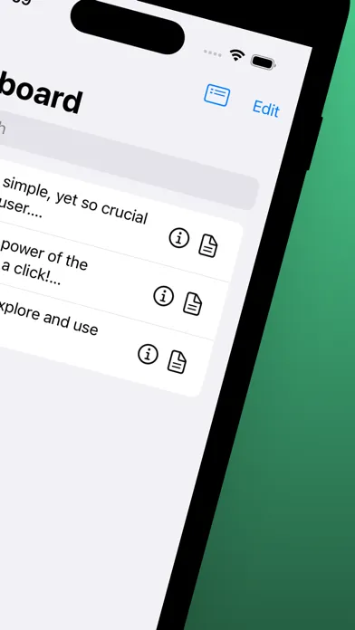 iCliper - Clipboard Manager应用截图