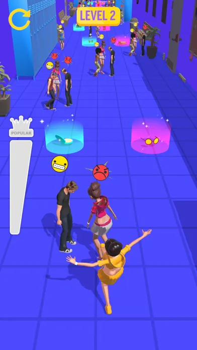 Скриншоты Popular Girls High - Life Game