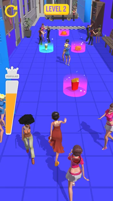 Скриншоты Popular Girls High - Life Game