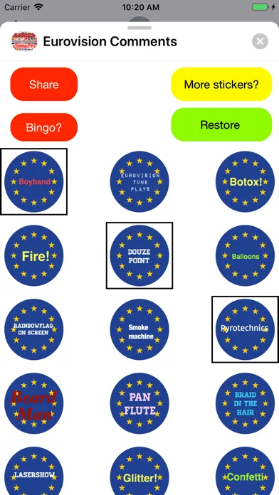 Eurovision Comments應用截圖