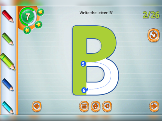 Ảnh chụp màn hình của 123 Learning Abc Kids Games iPad 