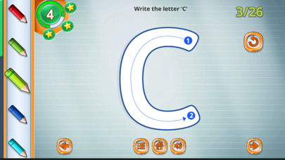 Ảnh chụp màn hình của 123 Learning Abc Kids Games