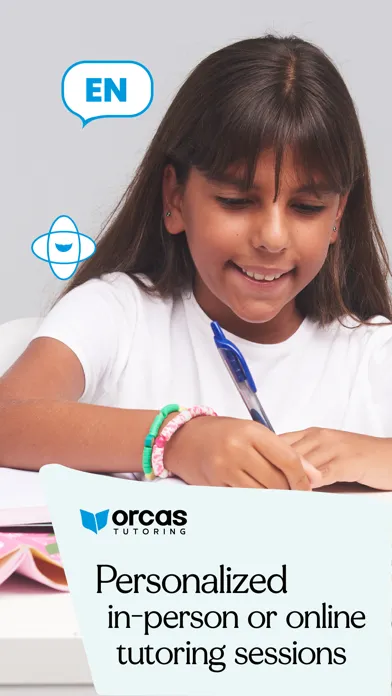 Tangkapan skrin Orcas: Private Tutoring