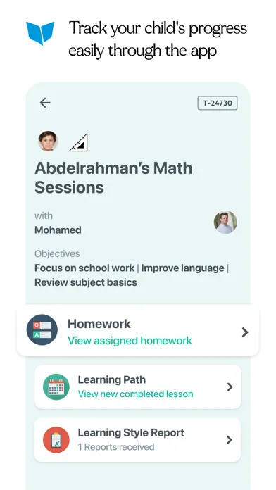 Tangkapan skrin Orcas: Private Tutoring