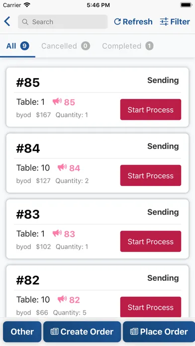 Order.Place Merchant App স্ক্রিনশট