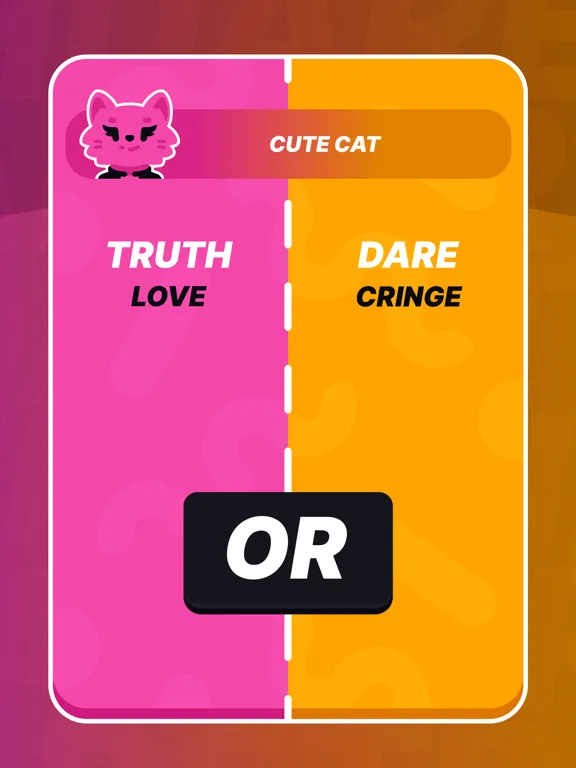 Tangkapan layar Freaky Truth or Dare iPad 