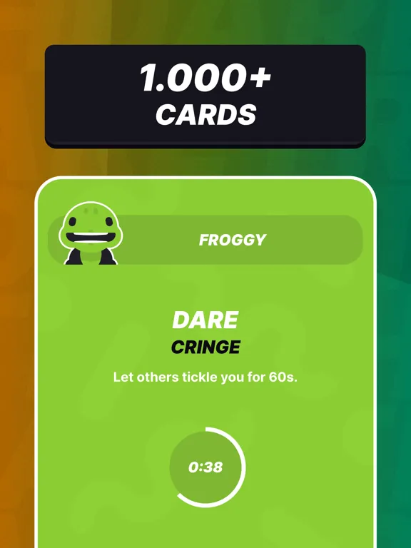 Tangkapan layar Freaky Truth or Dare iPad 