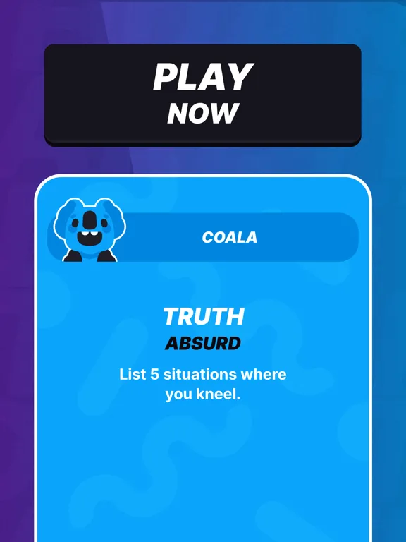 Tangkapan layar Freaky Truth or Dare iPad 