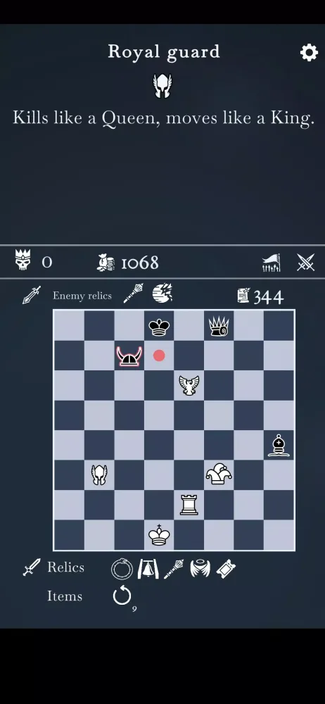 Screenshot di Ouroboros King Chess Roguelike