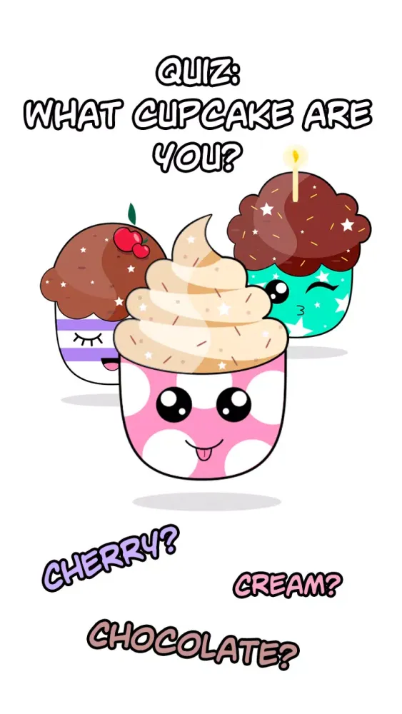 Quiz: What cupcake are you? スクリーンショット
