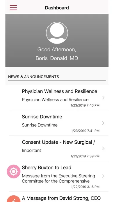 Orlando Health Mobile स्क्रीनशॉट