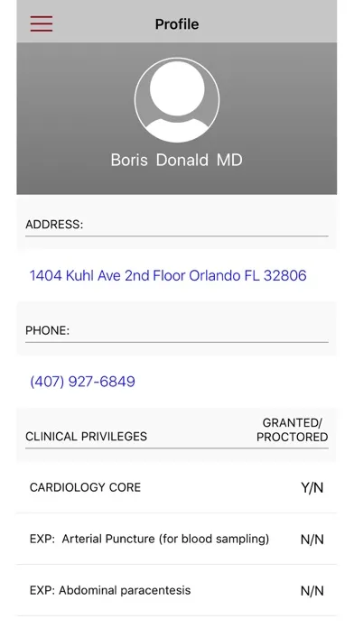 Orlando Health Mobile स्क्रीनशॉट