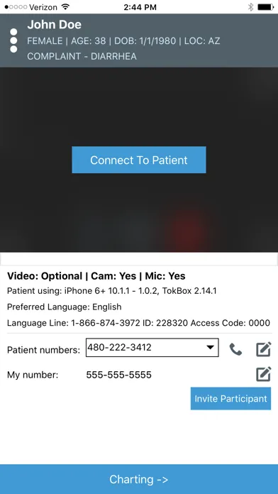 Orlando Health - VV Provider 스크린샷