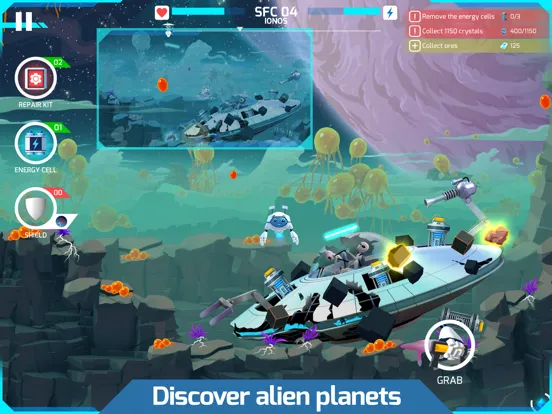 Mike the Planet Miner iPad  스크린샷