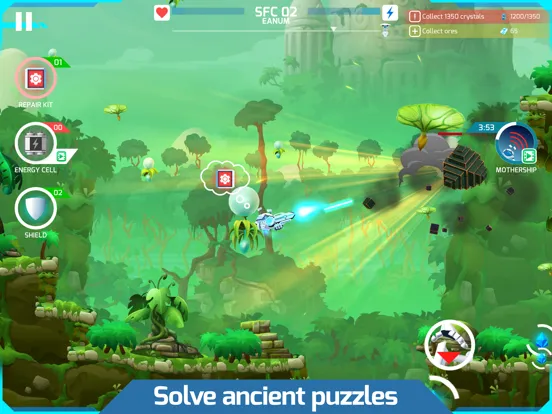 Mike the Planet Miner iPad  스크린샷