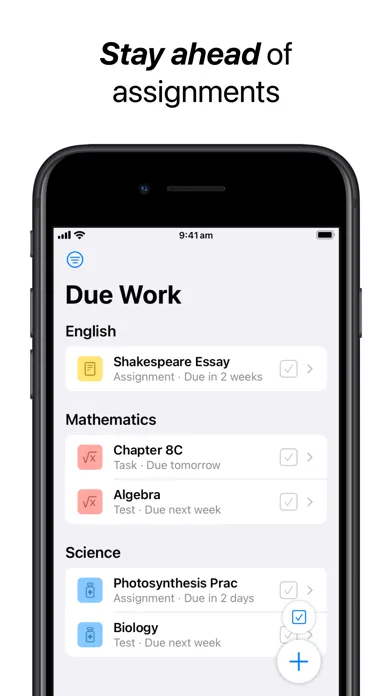 Capturas de tela do Schooly: School Organiser