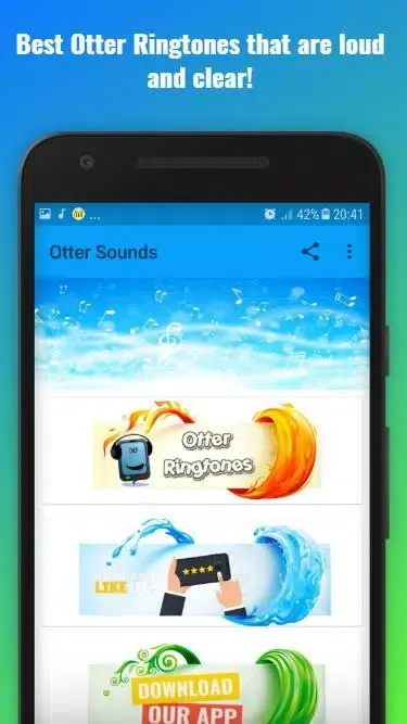 Otter Sounds Ekran Görüntüleri
