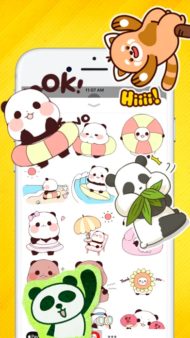 Panda Stickers Collection Screenshots