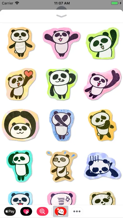 Panda Stickers Collection Screenshots