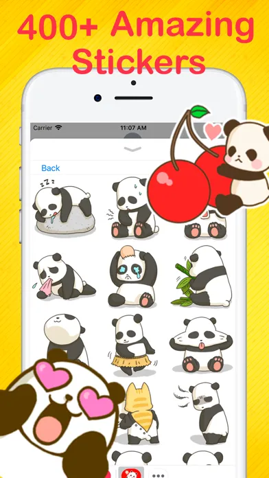 Panda Stickers Collection Screenshots