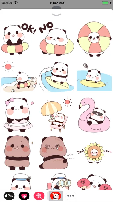 Panda Stickers Collection Screenshots