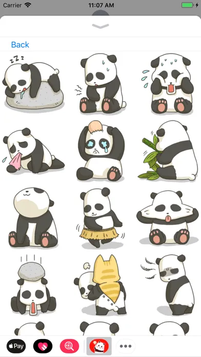 Panda Stickers Collection Screenshots