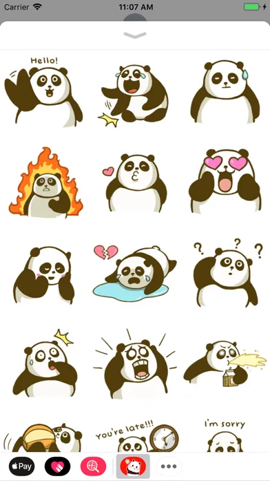 Panda Stickers Collection Screenshots