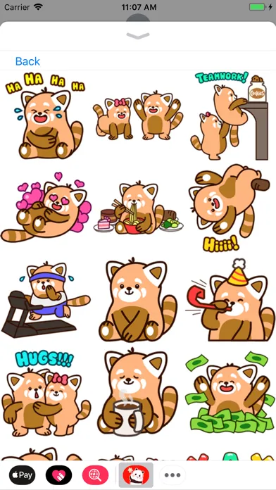 Panda Stickers Collection Screenshots