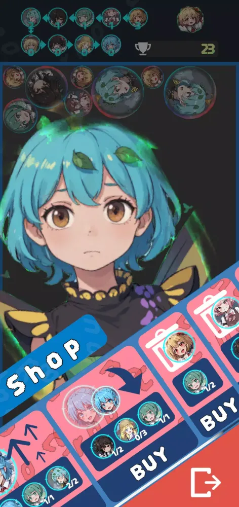 Screenshot di Cirno Bubble Game