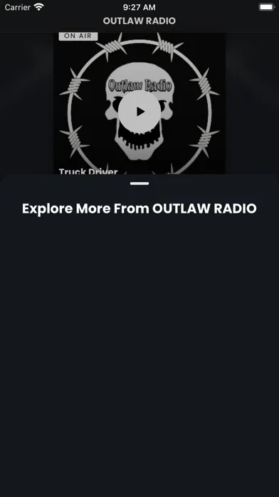 Capturas de pantalla de Outlaw Radio