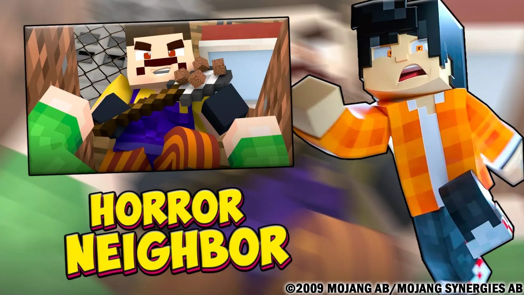 Скриншоты Horror Neighbor Mod