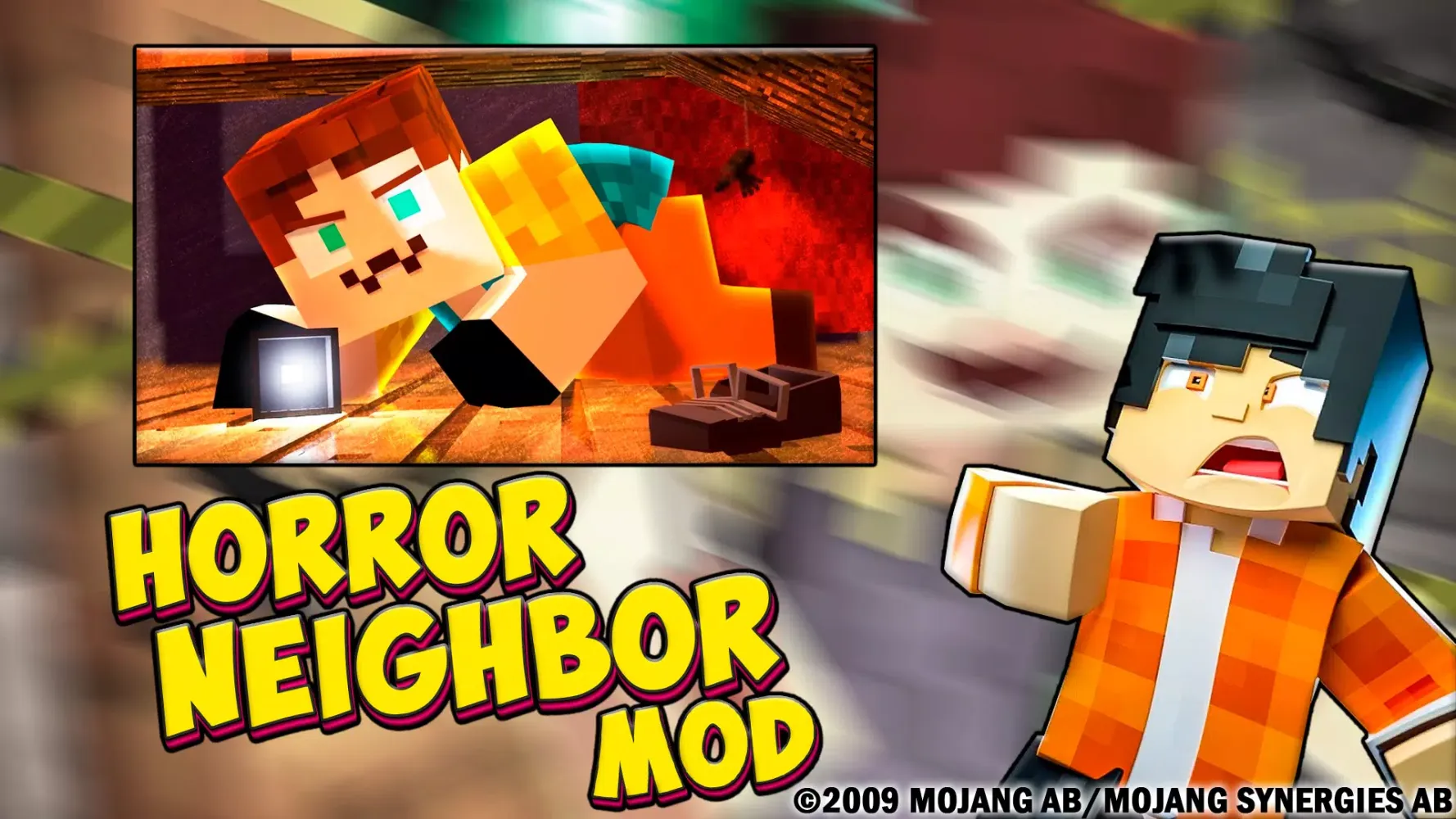 Скриншоты Horror Neighbor Mod