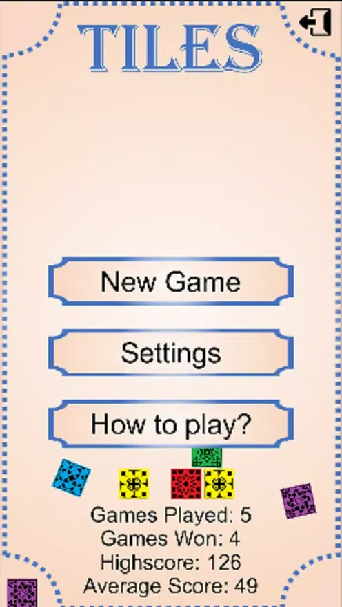 Capturas de pantalla de Azul Tiles Game