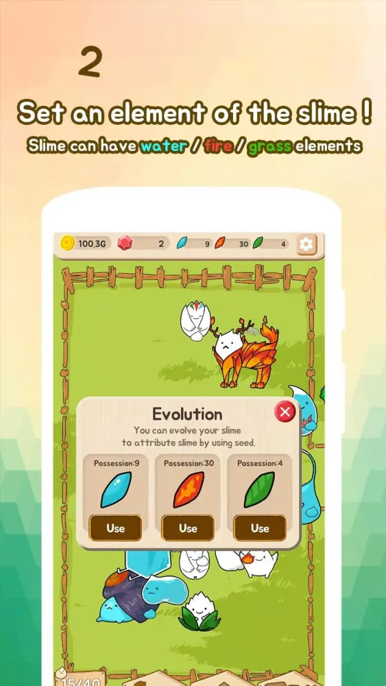 Slime Evolution Screenshots